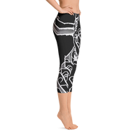 Mental Elemental Capri Leggings