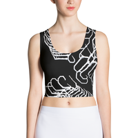 Women's Vibratory Elemental Crop Top