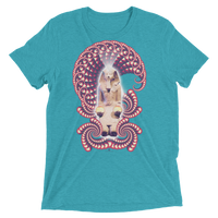 Fractal Labyrinth Tri-blend T-shirt