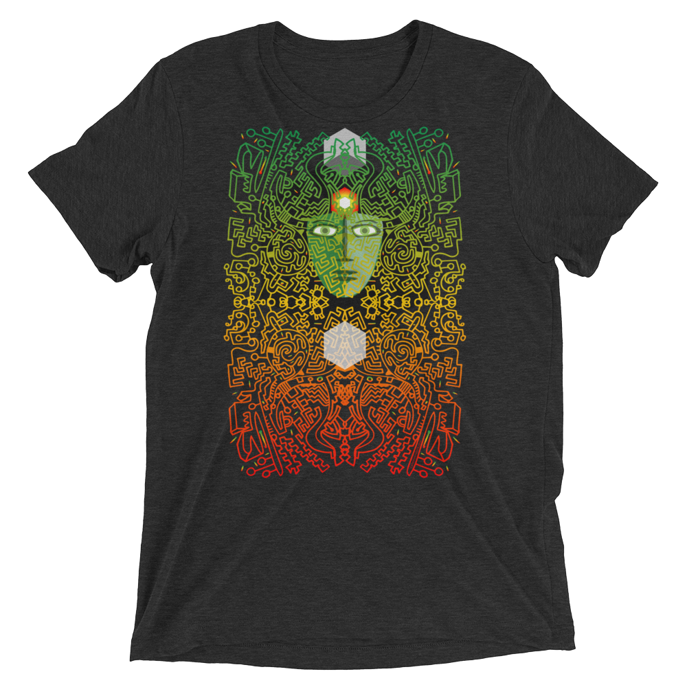 Hexagon Power Tri-blend T-shirt