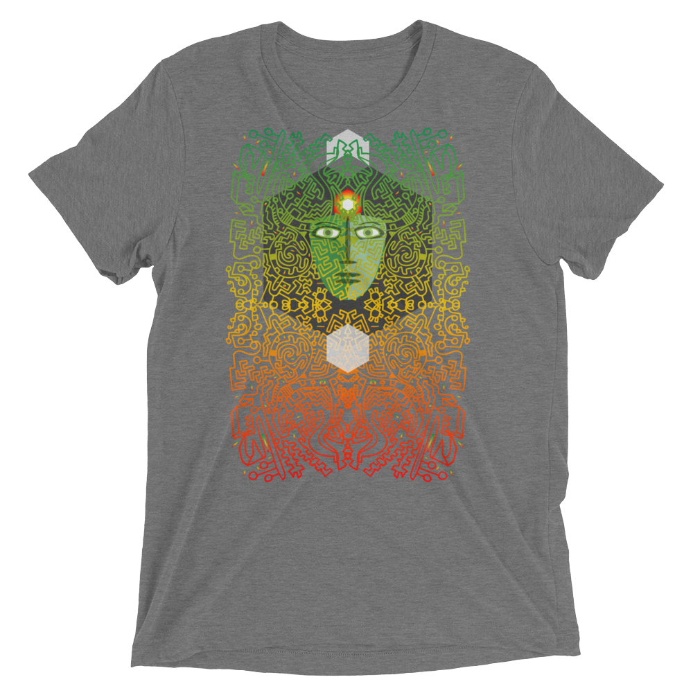 Hexagon Power Tri-blend T-shirt