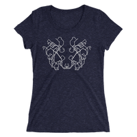 Women's Gravity Mirror Tri-blend T-shirt