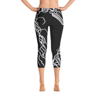 Mental Elemental Capri Leggings