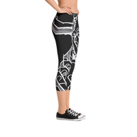 Mental Elemental Capri Leggings