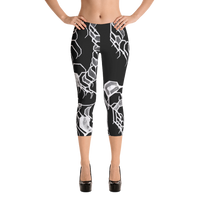 Natural Elemental Capri Leggings