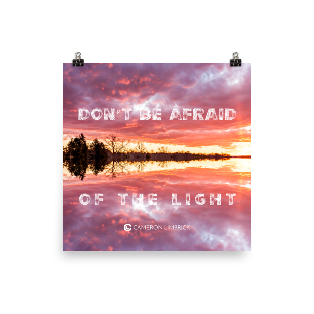 Don't Be Afraid of the Light Poster