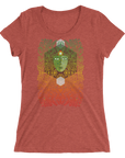 Women's Hexagon Power Tri-blend T-shirt