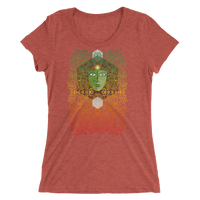 Women's Hexagon Power Tri-blend T-shirt