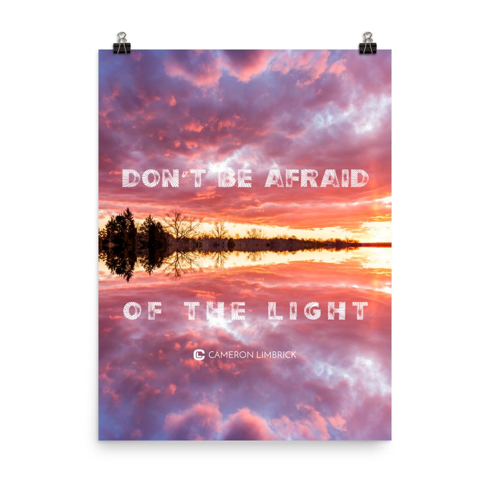 Don't Be Afraid of the Light Poster