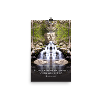 Flow Happens Naturally Poster