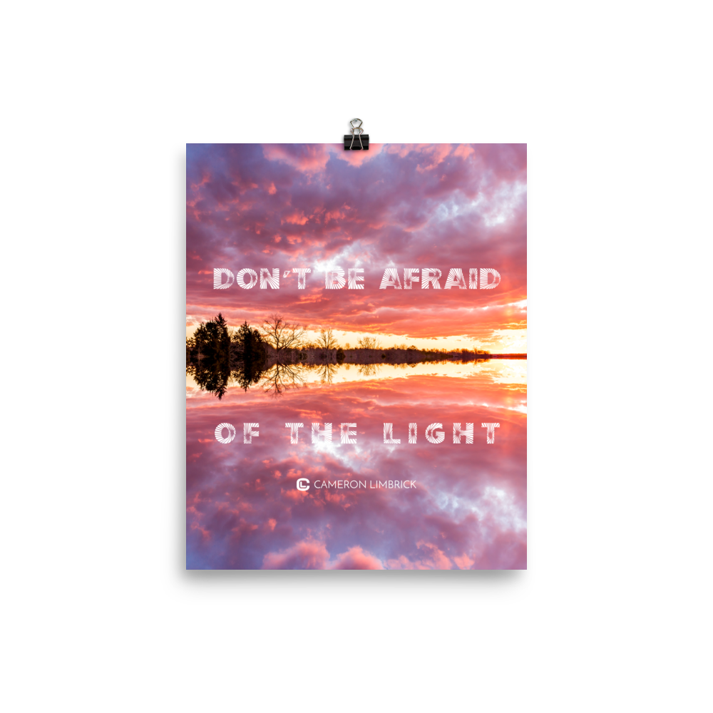 Don't Be Afraid of the Light Poster