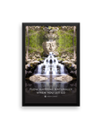 Flow Happens Naturally Framed Poster