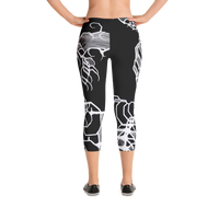 Natural Elemental Capri Leggings