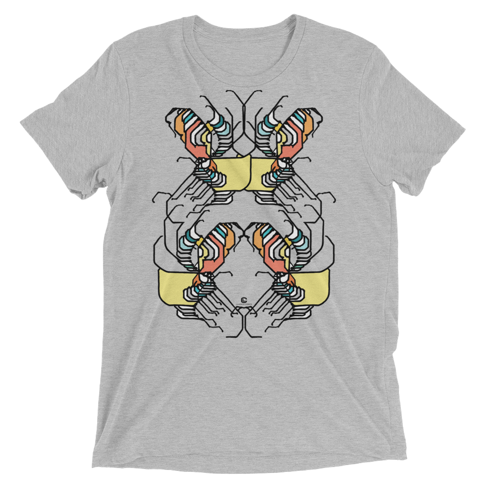 Gravity Mirror 3 Tri-blend t-shirt