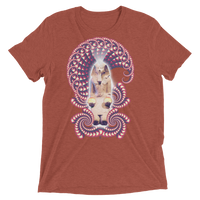 Fractal Labyrinth Tri-blend T-shirt