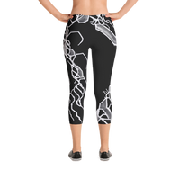 Mental Elemental Capri Leggings