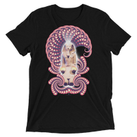 Fractal Labyrinth Tri-blend T-shirt