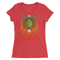 Women's Hexagon Power Tri-blend T-shirt
