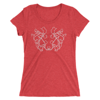 Women's Gravity Mirror Tri-blend T-shirt