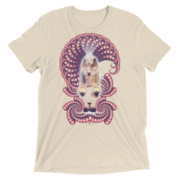 Fractal Labyrinth Tri-blend T-shirt