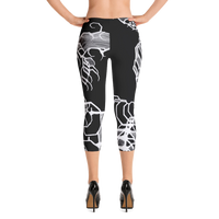 Natural Elemental Capri Leggings