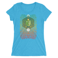 Women's Hexagon Power Tri-blend T-shirt