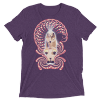 Fractal Labyrinth Tri-blend T-shirt