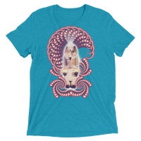 Fractal Labyrinth Tri-blend T-shirt