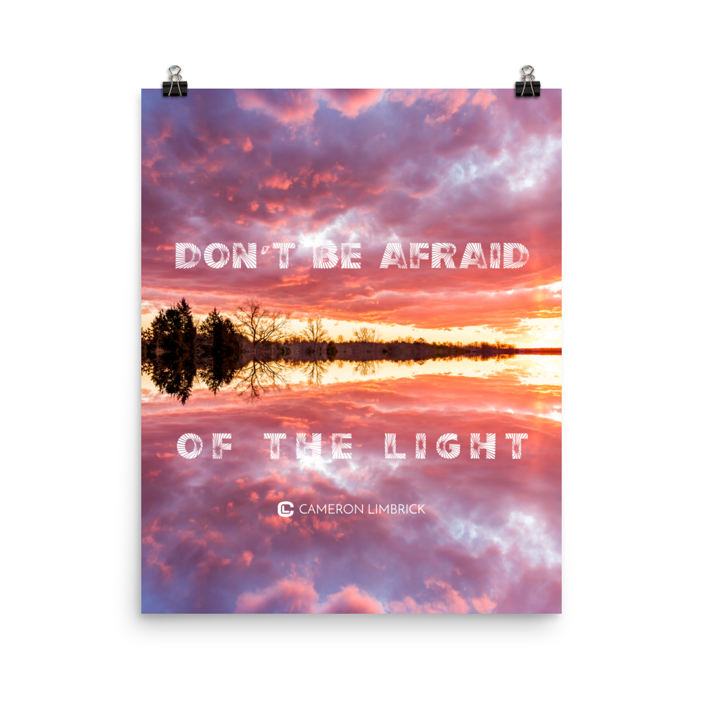 Don't Be Afraid of the Light Poster