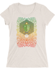 Women's Hexagon Power Tri-blend T-shirt