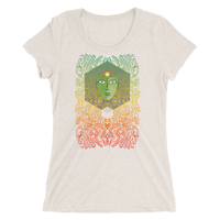 Women's Hexagon Power Tri-blend T-shirt
