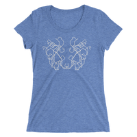 Women's Gravity Mirror Tri-blend T-shirt