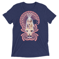 Fractal Labyrinth Tri-blend T-shirt
