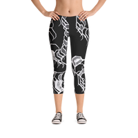 Natural Elemental Capri Leggings