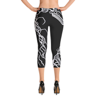 Mental Elemental Capri Leggings