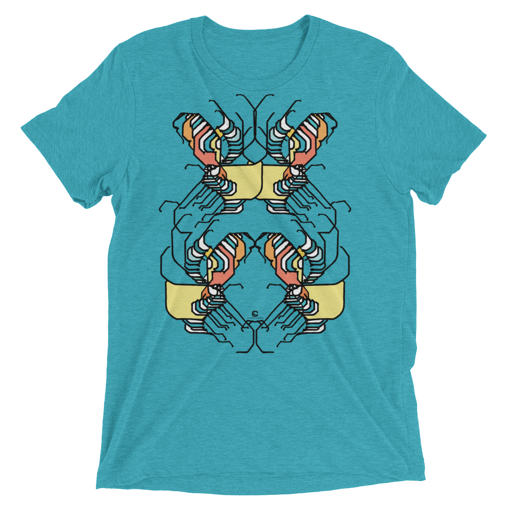 Gravity Mirror 3 Tri-blend t-shirt