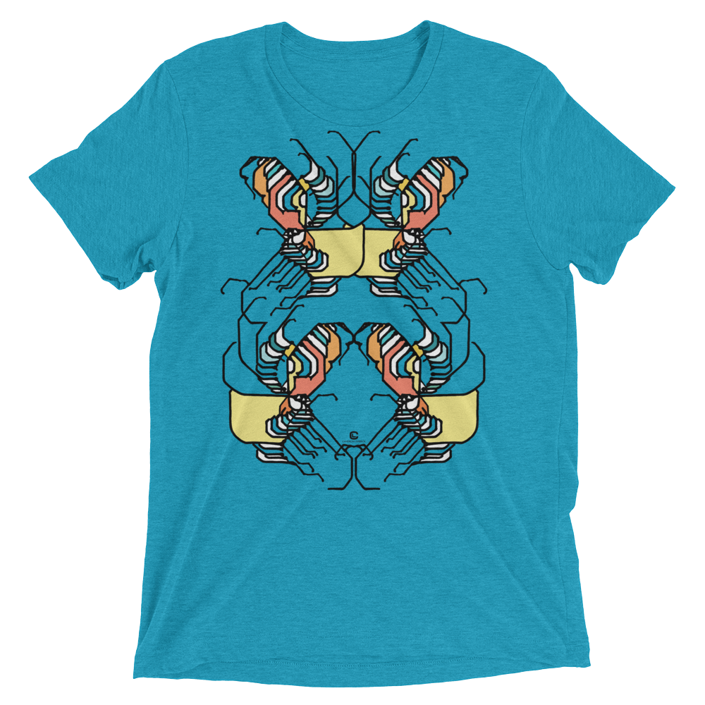 Gravity Mirror 3 Tri-blend t-shirt