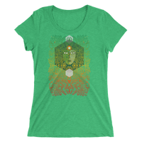 Women's Hexagon Power Tri-blend T-shirt