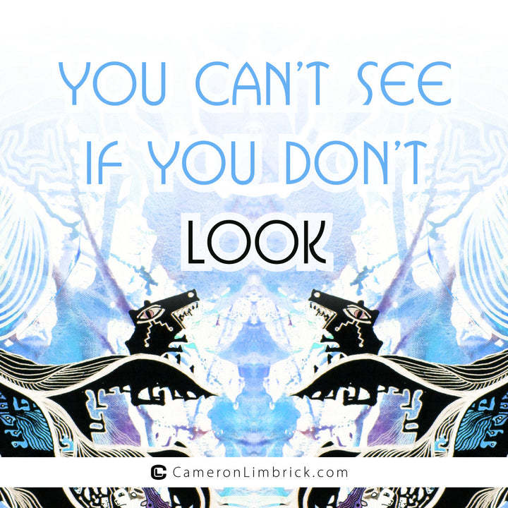 You Can't See if you Don't Look