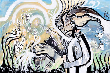 Ancient Journey by Cameron Limbrick - Acrylic Painting