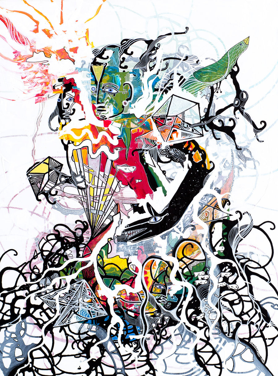 Ascension by Cameron Limbrick - Acrylic Painting