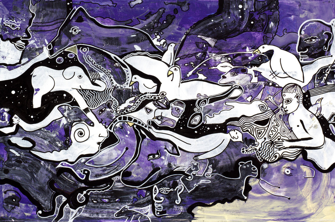 Astral Float by Cameron Limbrick - Acrylic Painting