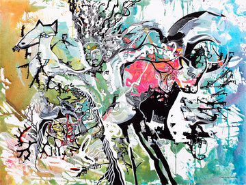 Astral Revelation by Cameron Limbrick - Acrylic Painting