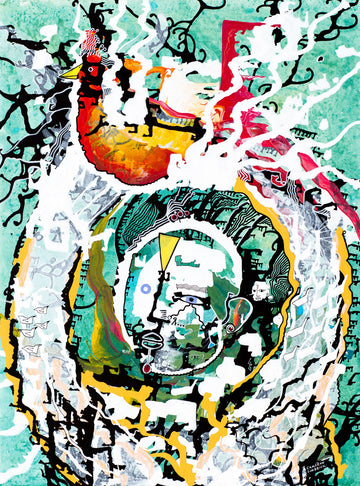 Circuit by Cameron Limbrick - Acrylic Painting