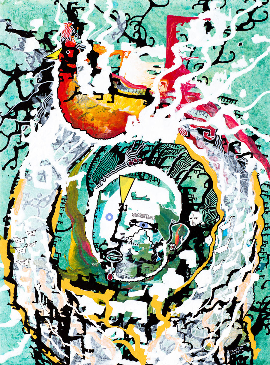 Circuit by Cameron Limbrick - Acrylic Painting