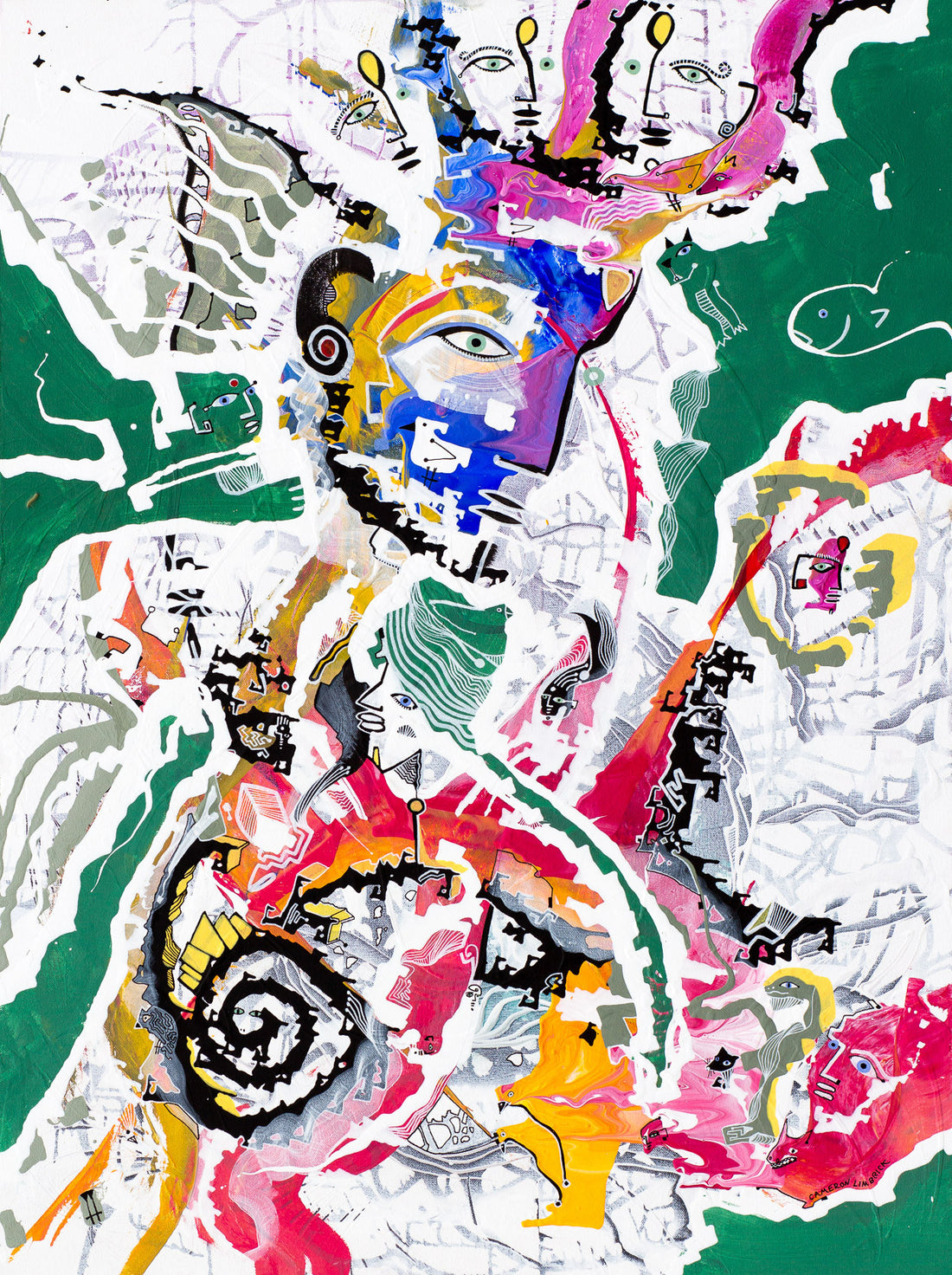 Colorfulization by Cameron Limbrick - Acrylic Painting