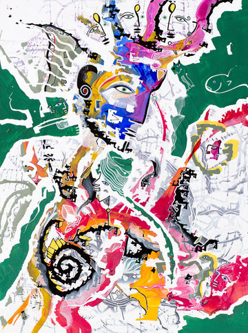 Colorfulization by Cameron Limbrick - Acrylic Painting