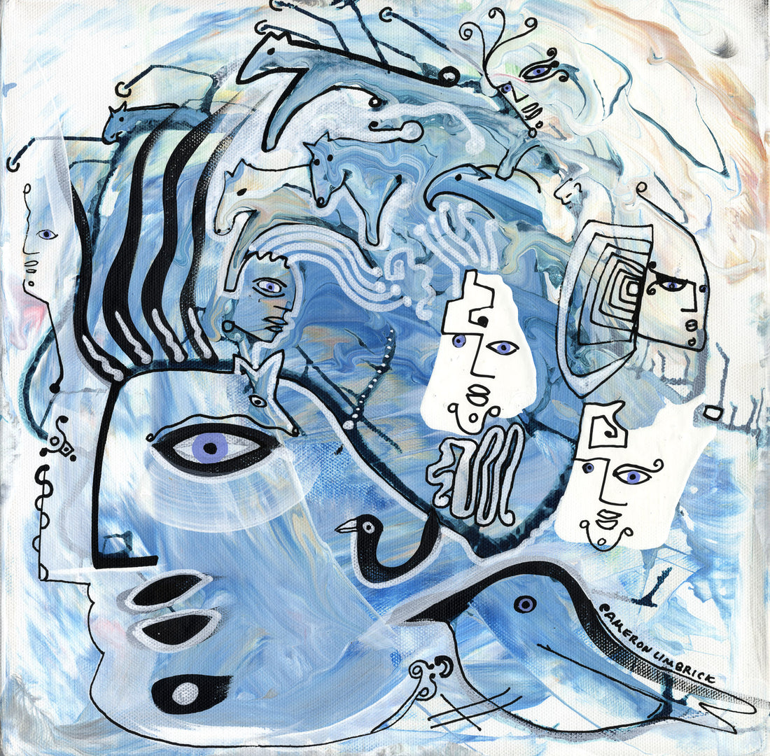 Dream 4 by Cameron Limbrick - Acrylic Painting