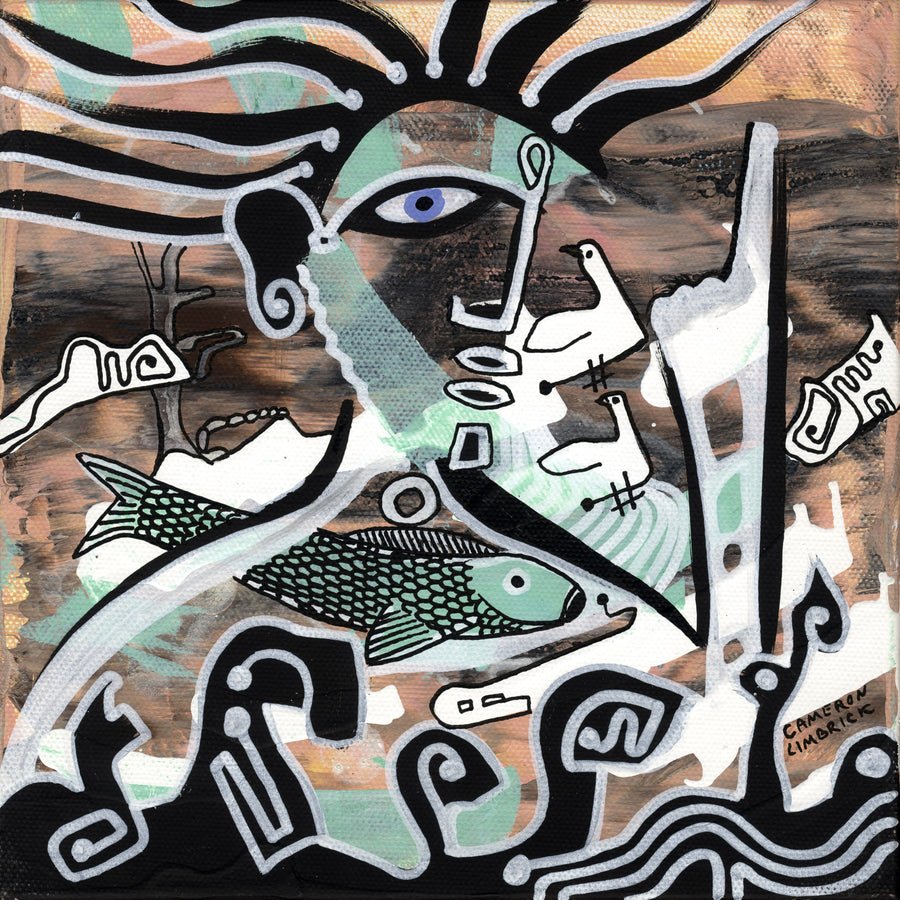 Dream 7 by Cameron Limbrick - Acrylic Painting