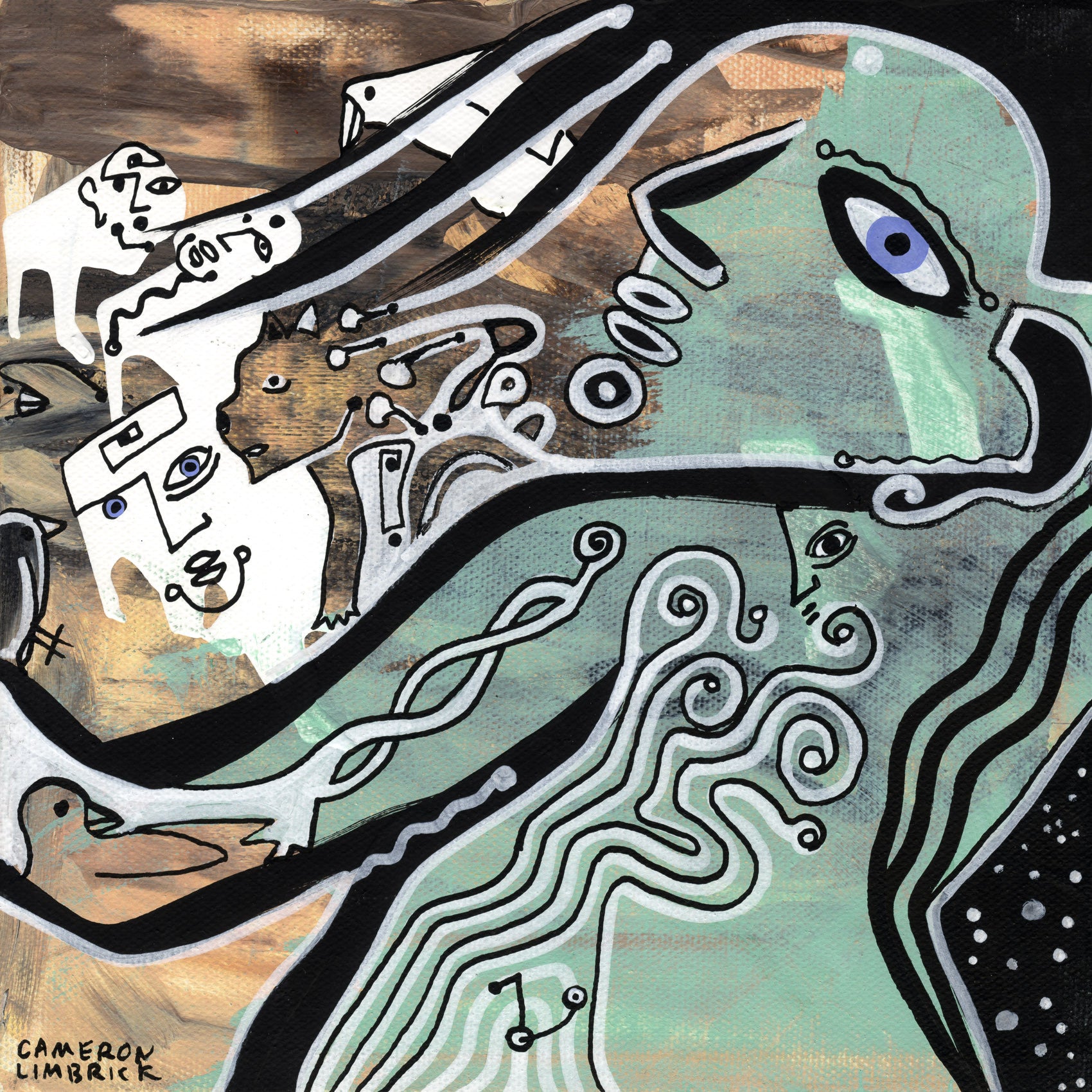 Dream 8 by Cameron Limbrick - Acrylic Painting